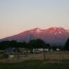 Mt Ruapehu from Horopito cottage.